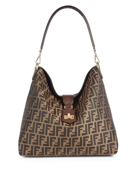 fendi zucca small hobo|Fendi Hobo Bags for Women for sale .